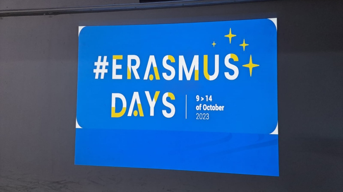 #Erasmusdays kapsamındaki etkinliğimiz